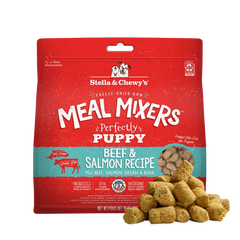 Stella & Chewy's Freeze-Dried Raw Dog Food Mixers & Toppers - Perfectly Puppy Beef & Salmon Meal Mixers 幼犬系列 - 牛肉及三文魚配方 Stella & Chewy's
