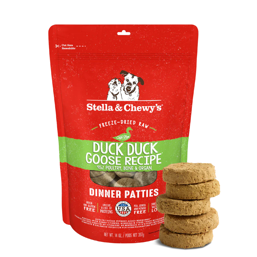 Stella & Chewy's Dinner Patties - Duck Duck Goose 鴨朋鵝友 (鴨肉及鵝肉配方) Stella & Chewy's