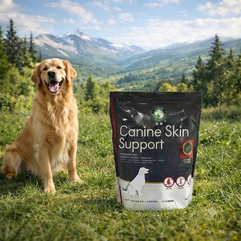 DermCare Canine Skin Support Diet – Natural Relief for Hair Loss, Itching & Hormonal Balance (1.5kg) DermCare
