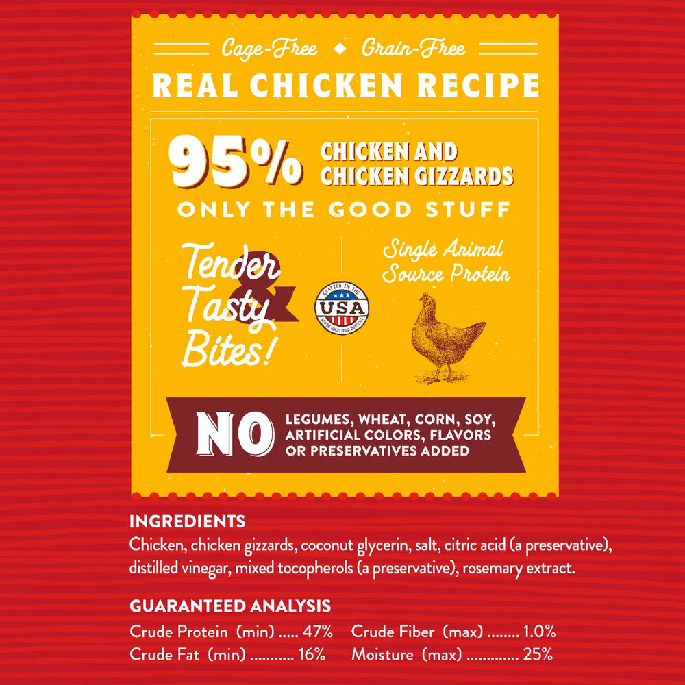 Stella & Chewy's Just Jerky Bites - Real Cage-Free Chicken Recipe 雞肉肉乾小食 Stella & Chewy's