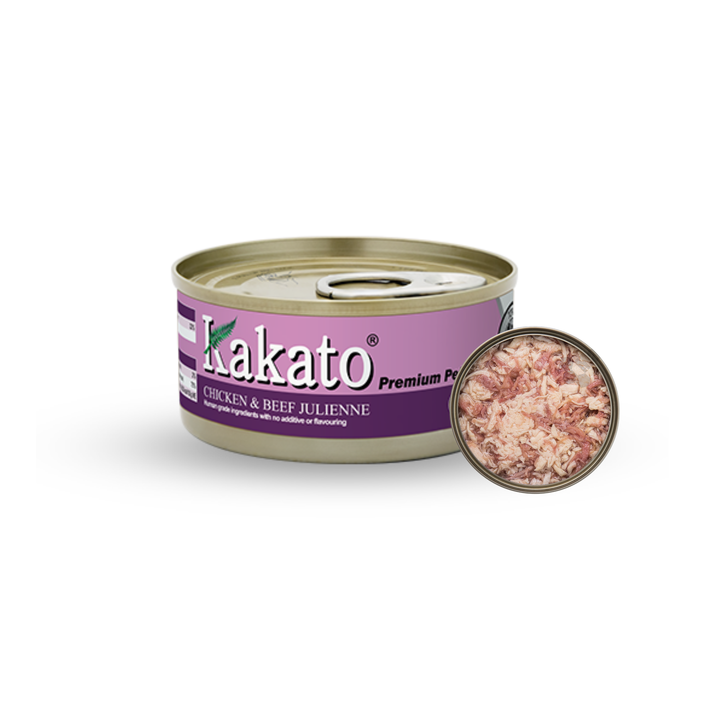 Kakato Chicken & Beef Julienne | 70g / 170g x 48tins