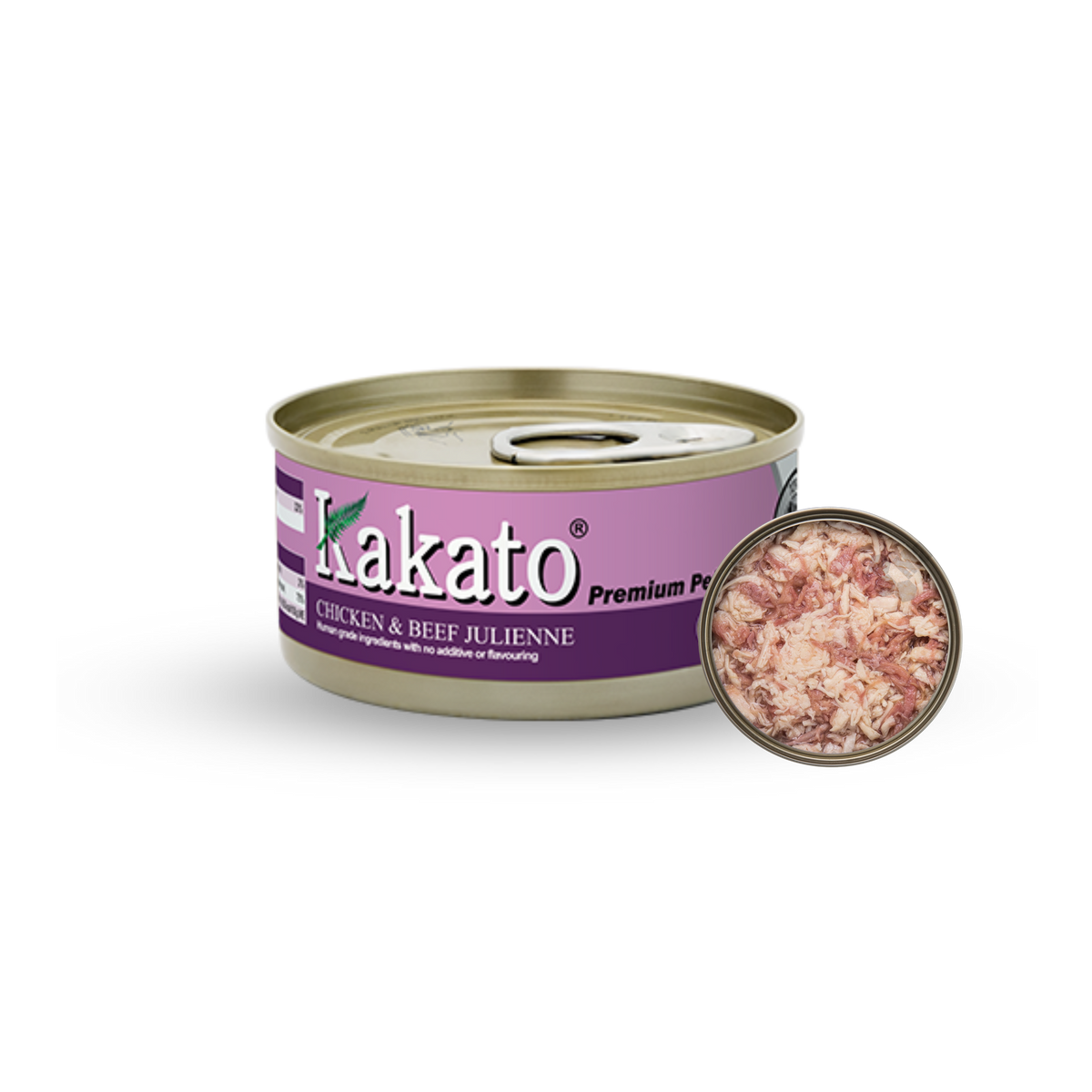 Kakato Chicken & Beef Julienne | 70g / 170g x 48tins
