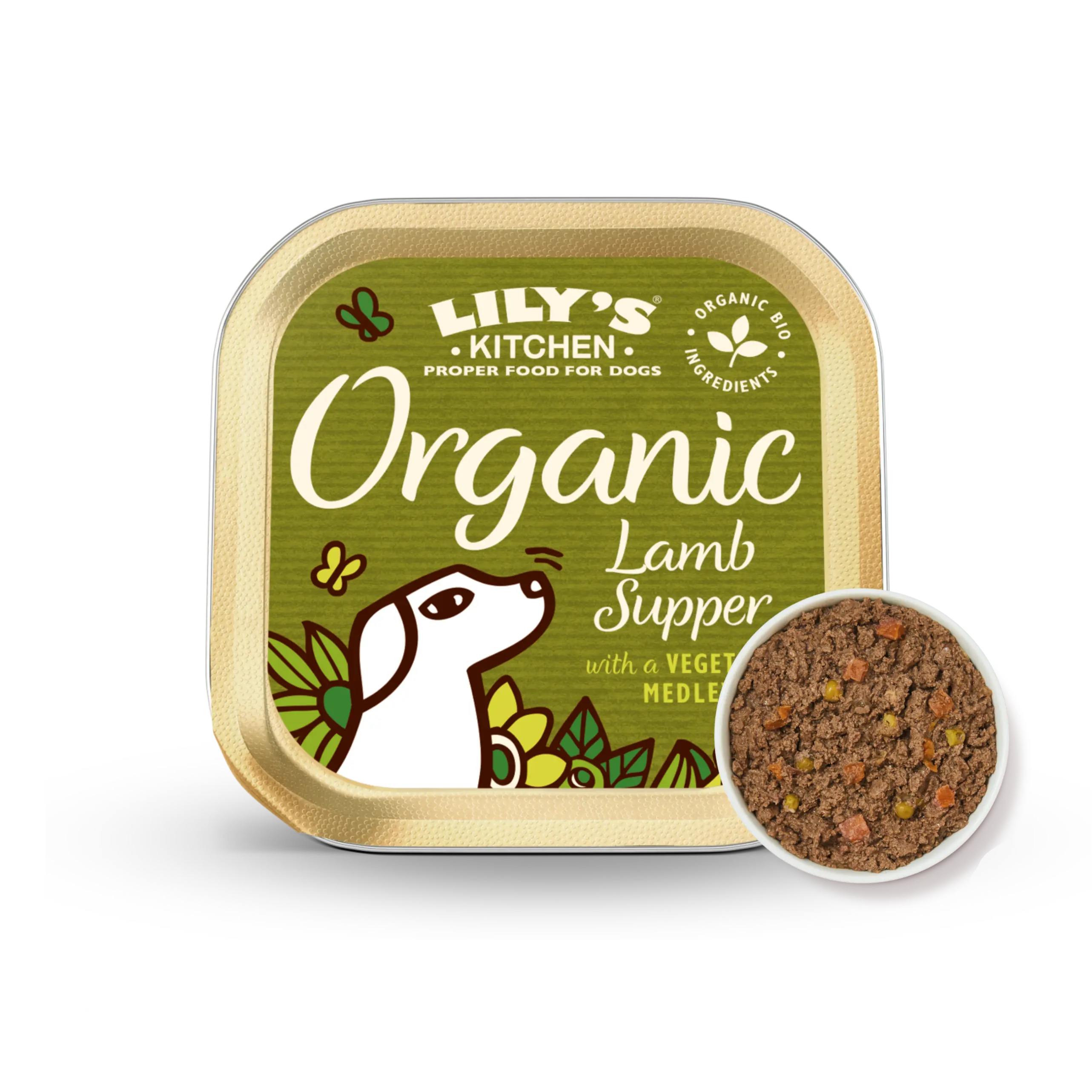 LILY’S KITCHEN Organic Wet Food for Dogs-Organic Lamb Supper | 有機羊肉特餐 LILY’S KITCHEN