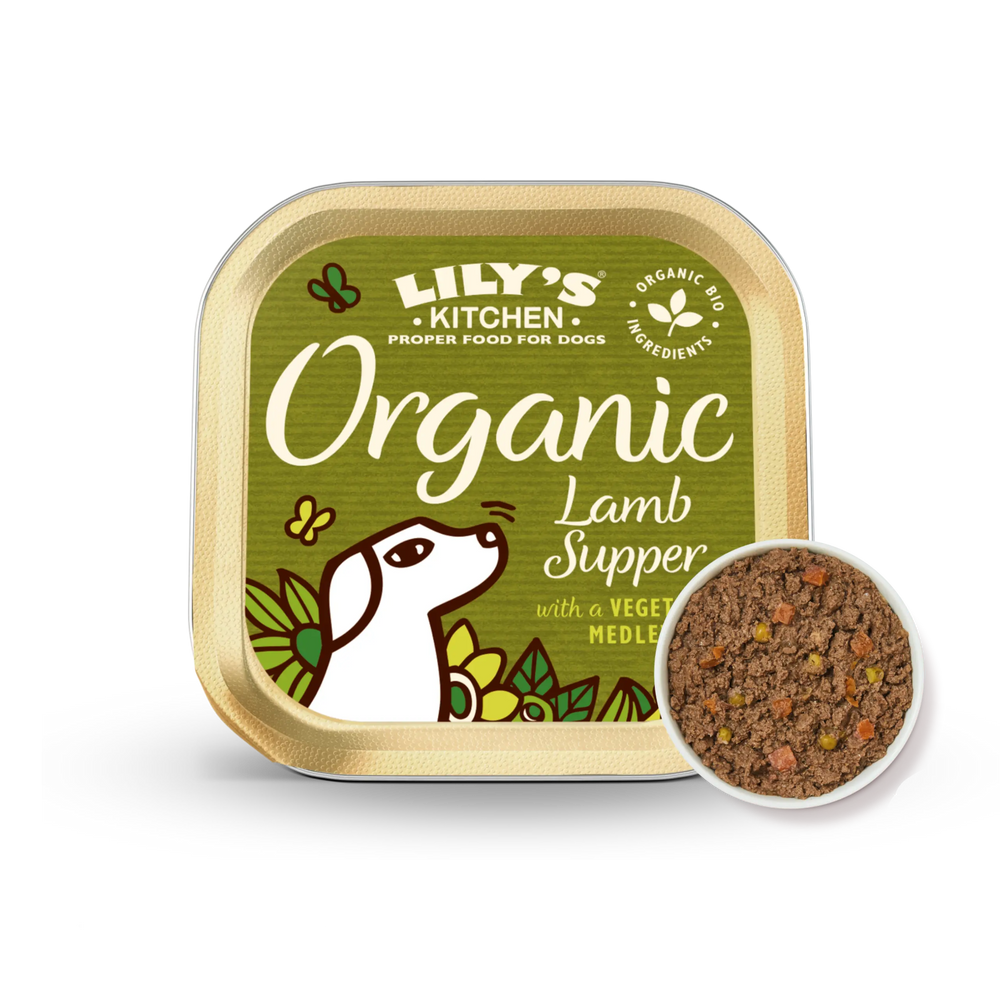 LILY’S KITCHEN Organic Wet Food for Dogs-Organic Lamb Supper | 有機羊肉特餐 LILY’S KITCHEN