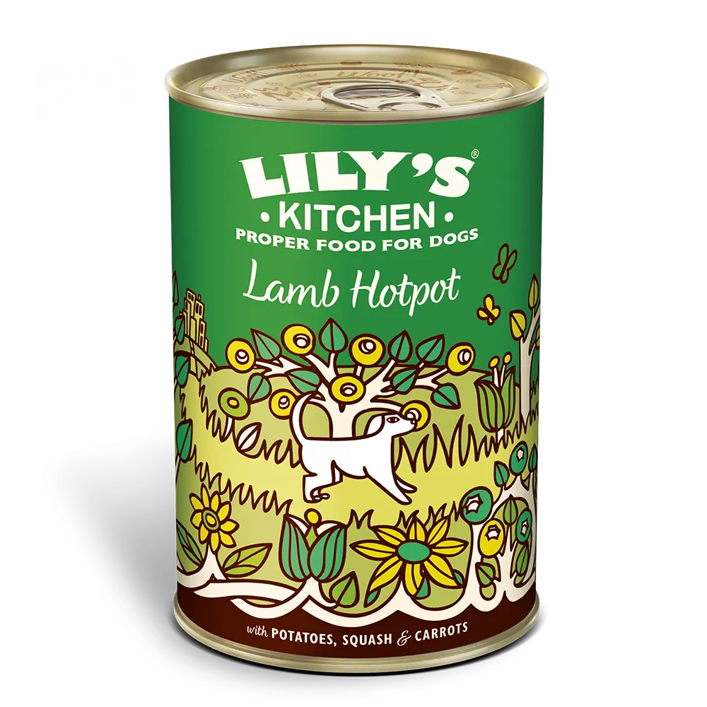 LILY's KITCHEN Wet Food For Dogs (12pcs Mixed Flavours) | 天然犬用‌主食罐 (十二罐混合口味) LILY’S KITCHEN