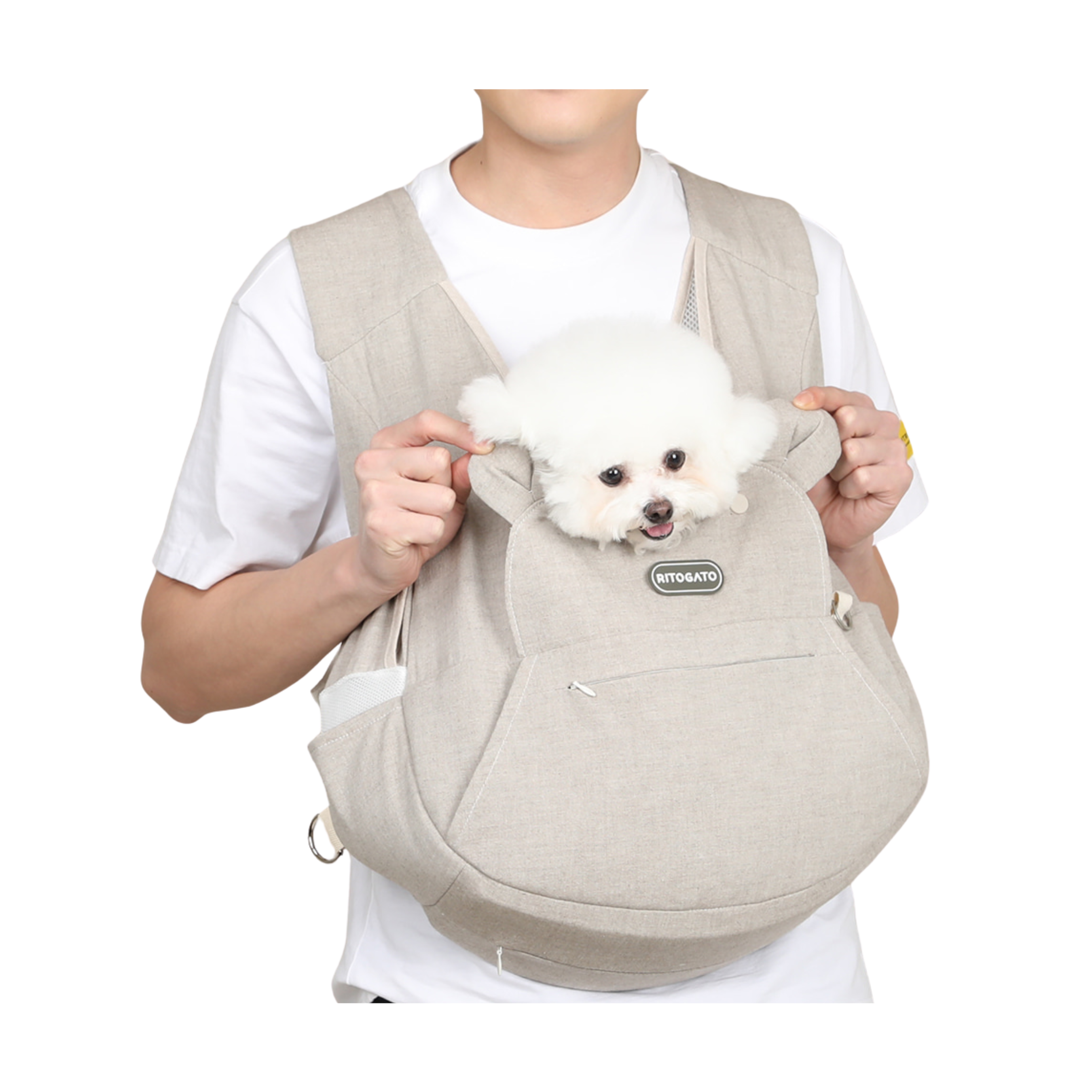 RITOGATO Voddly Cooloud Frontbag Ver.4 | Pet Front Chest Bag (7 Colors)