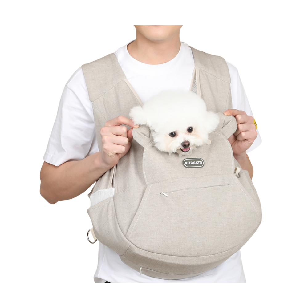 【ritogato】Voddly Cooloud Front Bag Ver.4 RITOGATO Voddly Cooloud Frontbag Ver.4 Pet Front Chest Bag (7 Colors)