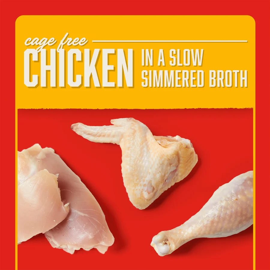 Stella & Chewy's Stella's Shredrs - Chicken Recipe in Broth 放養雞配方 Stella & Chewy's