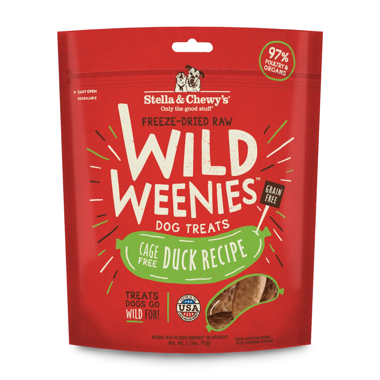 Stella & Chewy's Wild Weenies - Cage-Free Duck Recipe 放養鴨配方 Stella & Chewy's