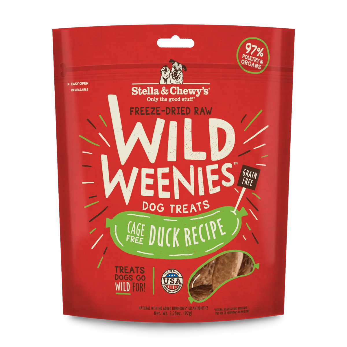 Stella & Chewy's Wild Weenies - Cage-Free Duck Recipe 放養鴨配方 Stella & Chewy's