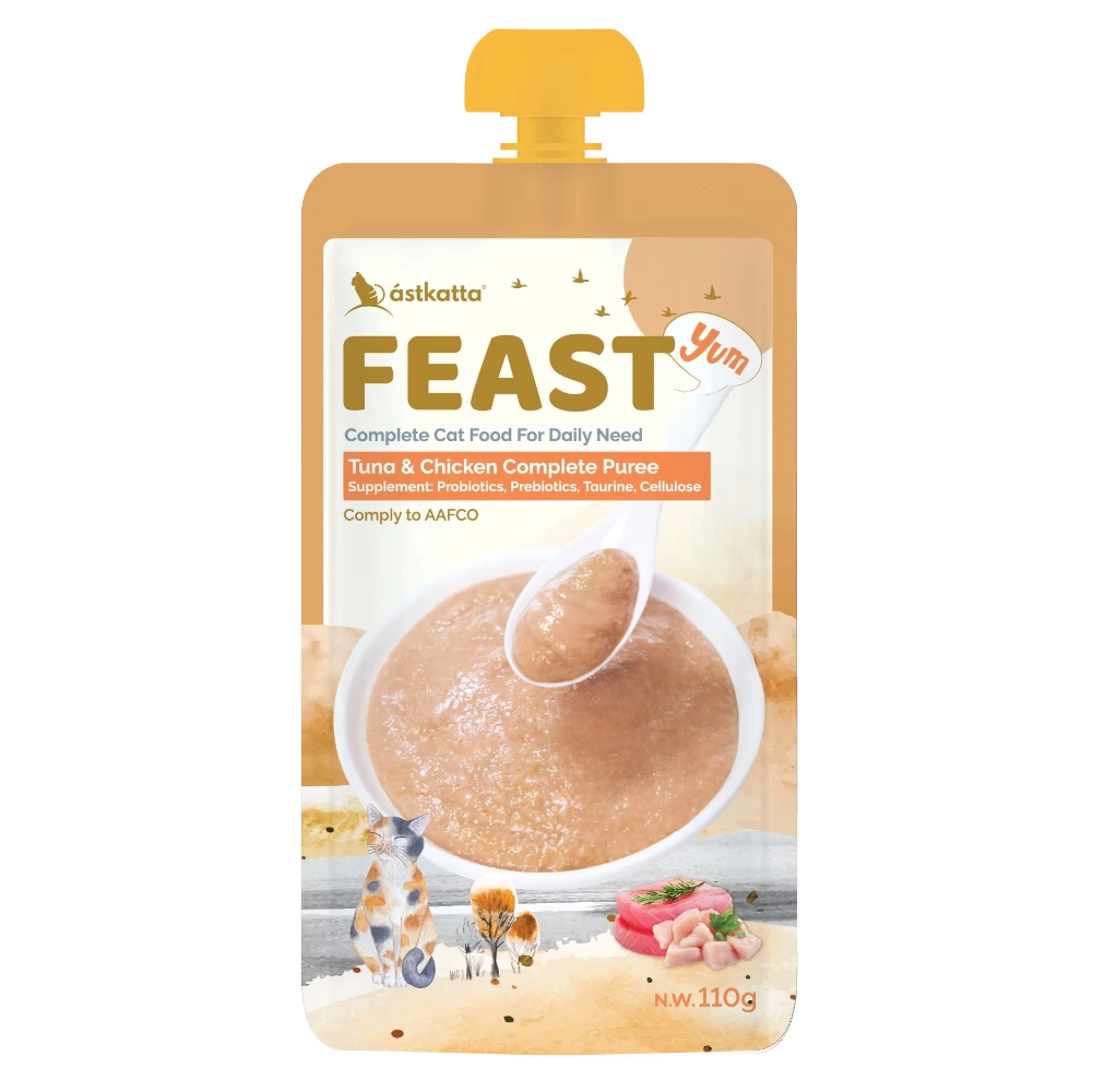 astkatta Tuna & Chicken Complete Purée (110g)