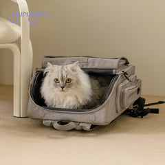 Wegoback Fit Pet Backpack - Guruguru (Grey)