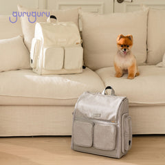 Wegoback Fit Pet Backpack - Guruguru (Grey)