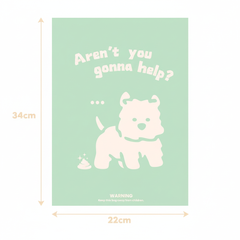 Pet HK Poo Bags - Certified Compostable (120 Bags, 8 Rolls) Poop Bags