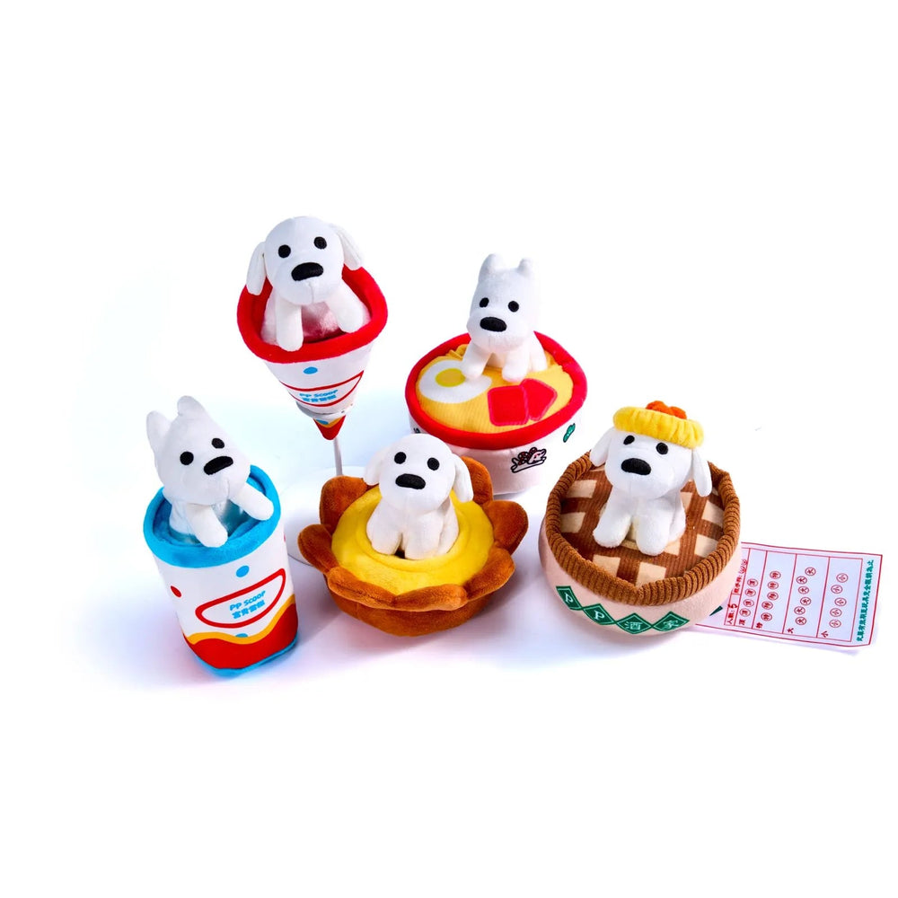 PP LAB - Matsui Street Food Blind Box Plush Nosework Toy | 香港街頭小食系列嗅聞盲盒毛絨玩具 Bite Me