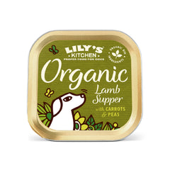 Dog Wet Food狗狗濕糧- Organic Lamb Supper有機羊肉特餐 (6罐) LILY’S KITCHEN