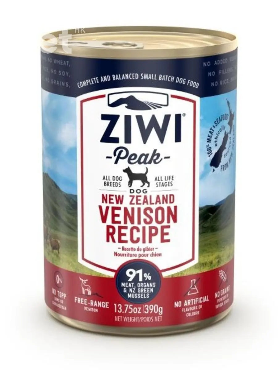 Grain free range venison dog can 無穀物放養鹿肉狗罐頭 (6罐) Ziwi