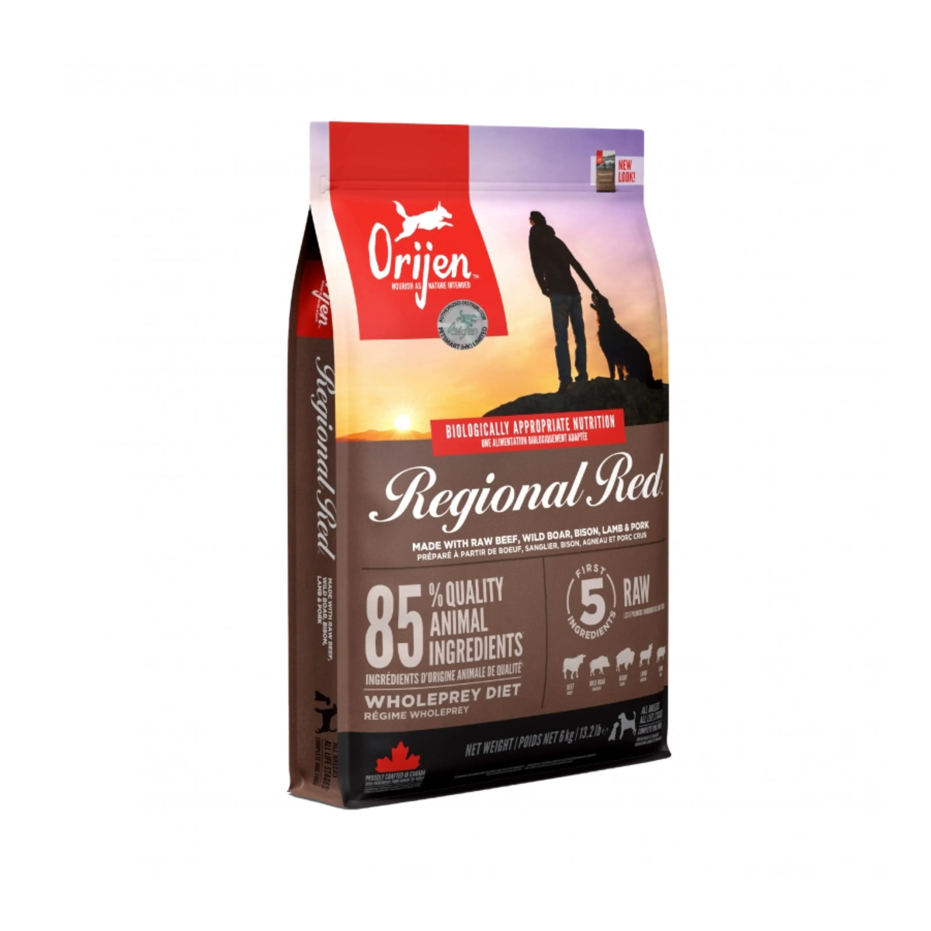 ORIJEN REGIONAL RED 無穀物紅肉 (犬用) 配方 Orijen